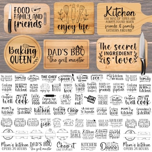 60 Schneidebrett SVG Bundle, lustiges Schneidebrett SVG, Schneidebrett, Küchentuch, Topflappen svg, Küchendekoration svg, svg Datei für Cricut