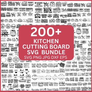 200 Schneidebrett SVG Bundle, lustiges Schneidebrett svg, Schneidebrett, Schneidebrett Zitate SVG Bundle, Küche Schneidebrett svg, Backs svg