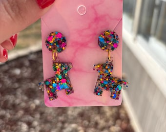 Cinco De Mayo Piñata Earrings