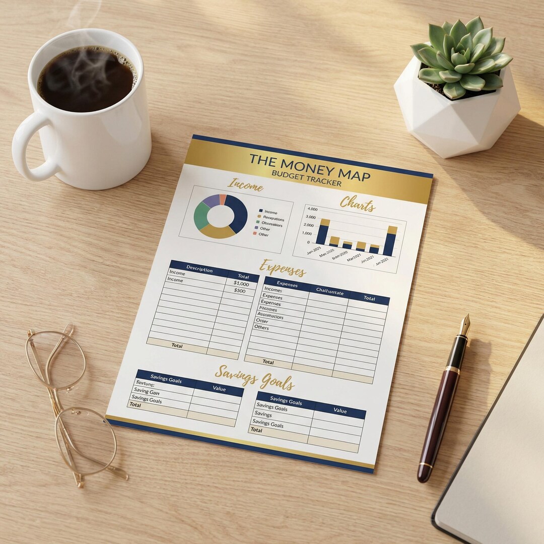Budget Tracker Spreadsheet | the Money Map | Financial Dashboard ...