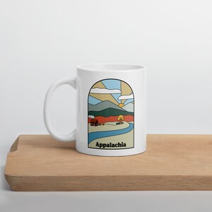 Taza brillante Appalachia White
