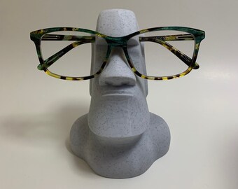 ZXNhome Moai Eyeglass Holder Stand Easter Island Stone - Want It