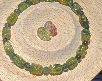Nature Tourmaline Pixiu Bracelet