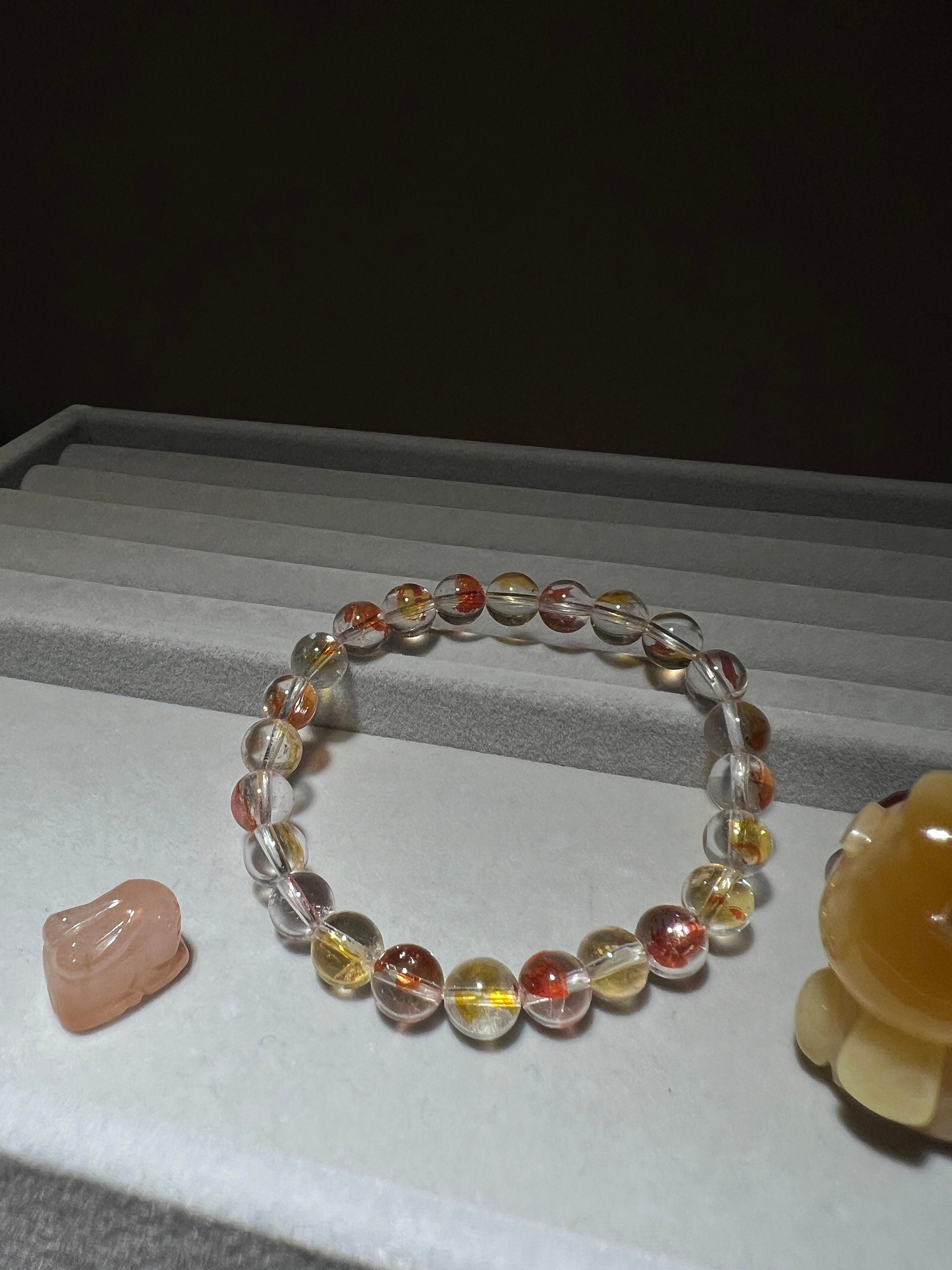 Hematoid Quartz Bracelet
