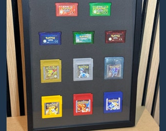 Framed Picture Frame for Pokemon Editions, Case Display Pokemon