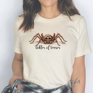 Spider Tshirt,  Spider Shirt, Jumping Spider, Cute Spider, Spider Lover Gift, Arachnid Shirt, Funny Arachnid Lover Gift, Funny Spider Tee
