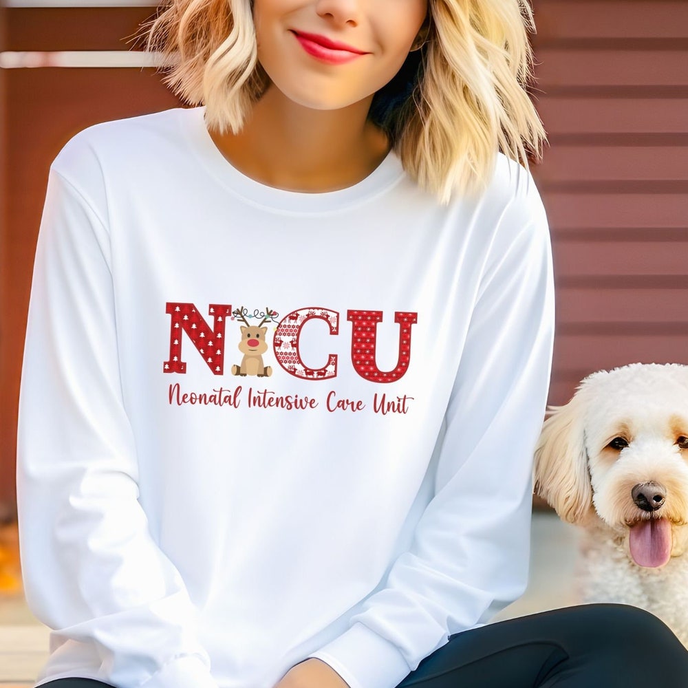 Nicu Squad Long Sleeve, Cute Reindeer Nurse Long Sleeve, Nicu Long Sleeve, Nicu Tech Long Sleeve,Winter Nicu Long Sleeve Tee Livingtee