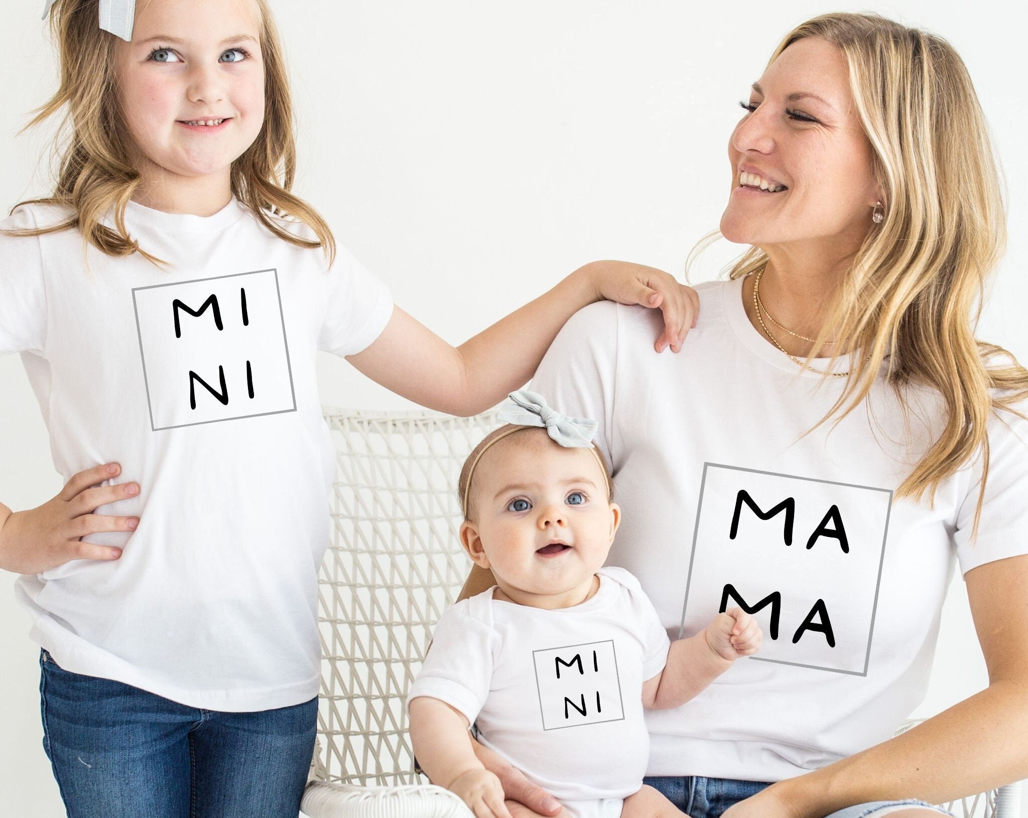 MAMA and MINI Matching Tees Mommy and Kids Shirts - Etsy