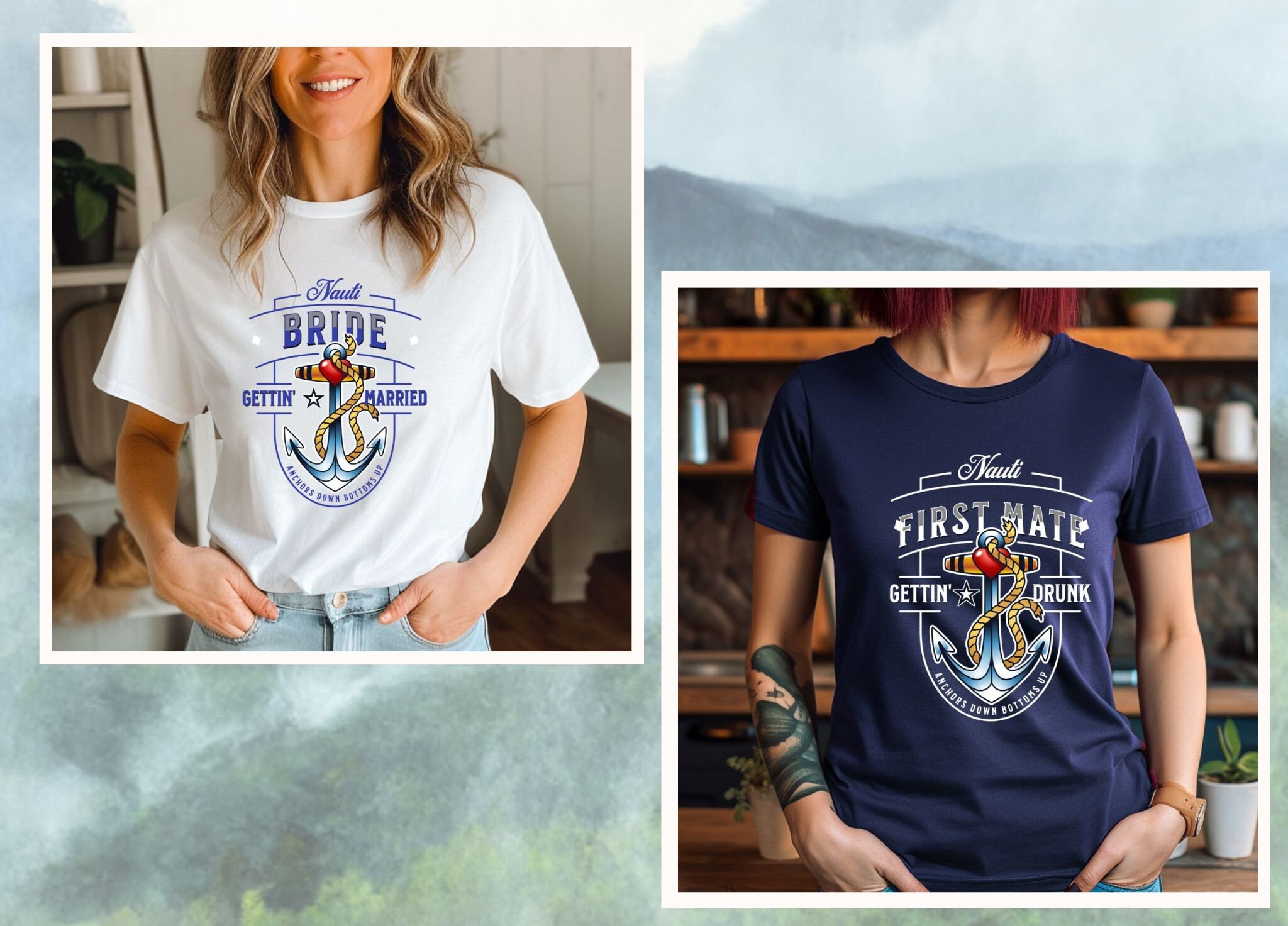 Nauti Bachelorette Party, Nautical Theme Bridal Celebration ...