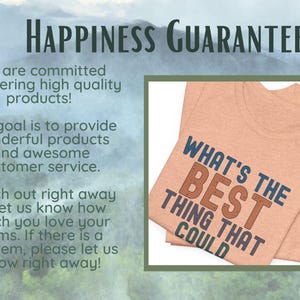 Camiseta "¿Qué es lo mejor que podría pasar?", Camiseta de actitud positiva, Camiseta de pensamiento positivo, Camiseta de ánimo, Camiseta de positividad imagen 7