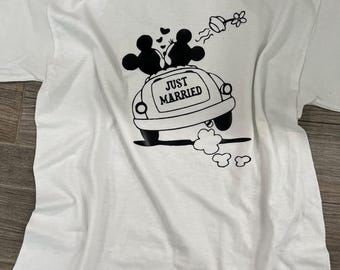 Magic Kingdom Tshirt - Just Married
