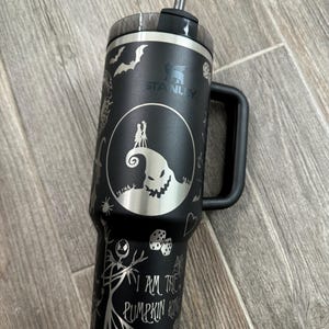 40oz Engraved Stanley Tumbler - Black NBC