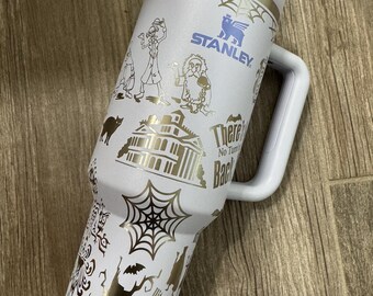 40oz Engraved Stanley - Happy Haunting