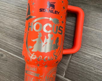 40oz Engraved Stanley - Hocus-Pocus
