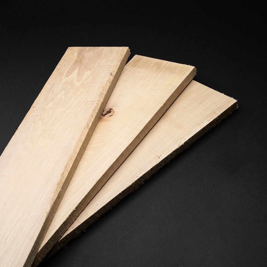 4/4 1 Hickory Boards Kiln Dried / Dimensional Lumber Cut to Size