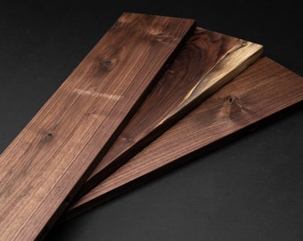 4/4 1” Walnut Boards Kiln Dried / Dimensional Lumber - Cut to Size Black Walnut Board