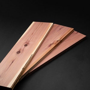 4/4 1” Cedar Boards Kiln Dried / Dimensional Lumber - Cut to Size Cedar Board - Project Boards - Wood Working