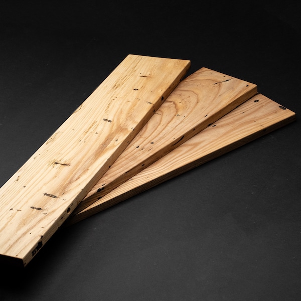 4/4 1” Wormy White Ash Boards Kiln Dried / Dimensional Lumber - Cut to Size White Ash Board - Project Boards - Wood Working