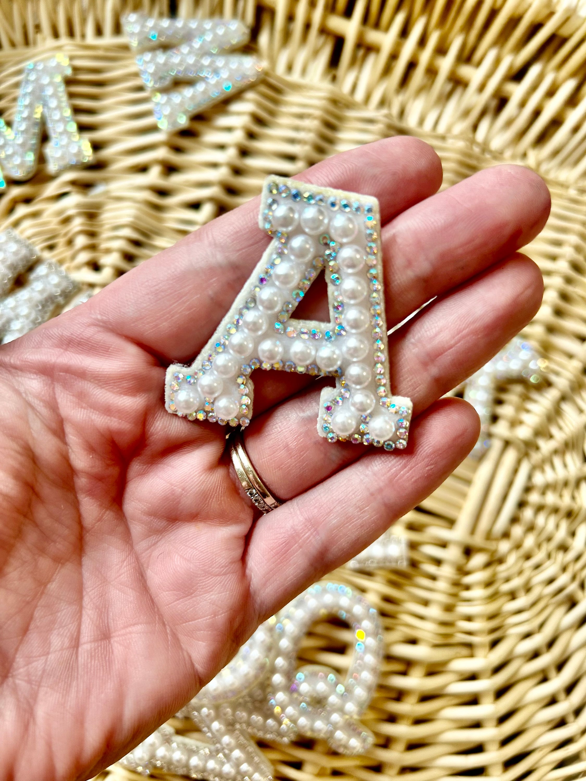 Colorful Micro Pave Rhinestone Letter Alphabet Charms For Earrings And  Necklaces Brass Initial Jewelry Accessories Wholesale From Bdesybag, $0.87