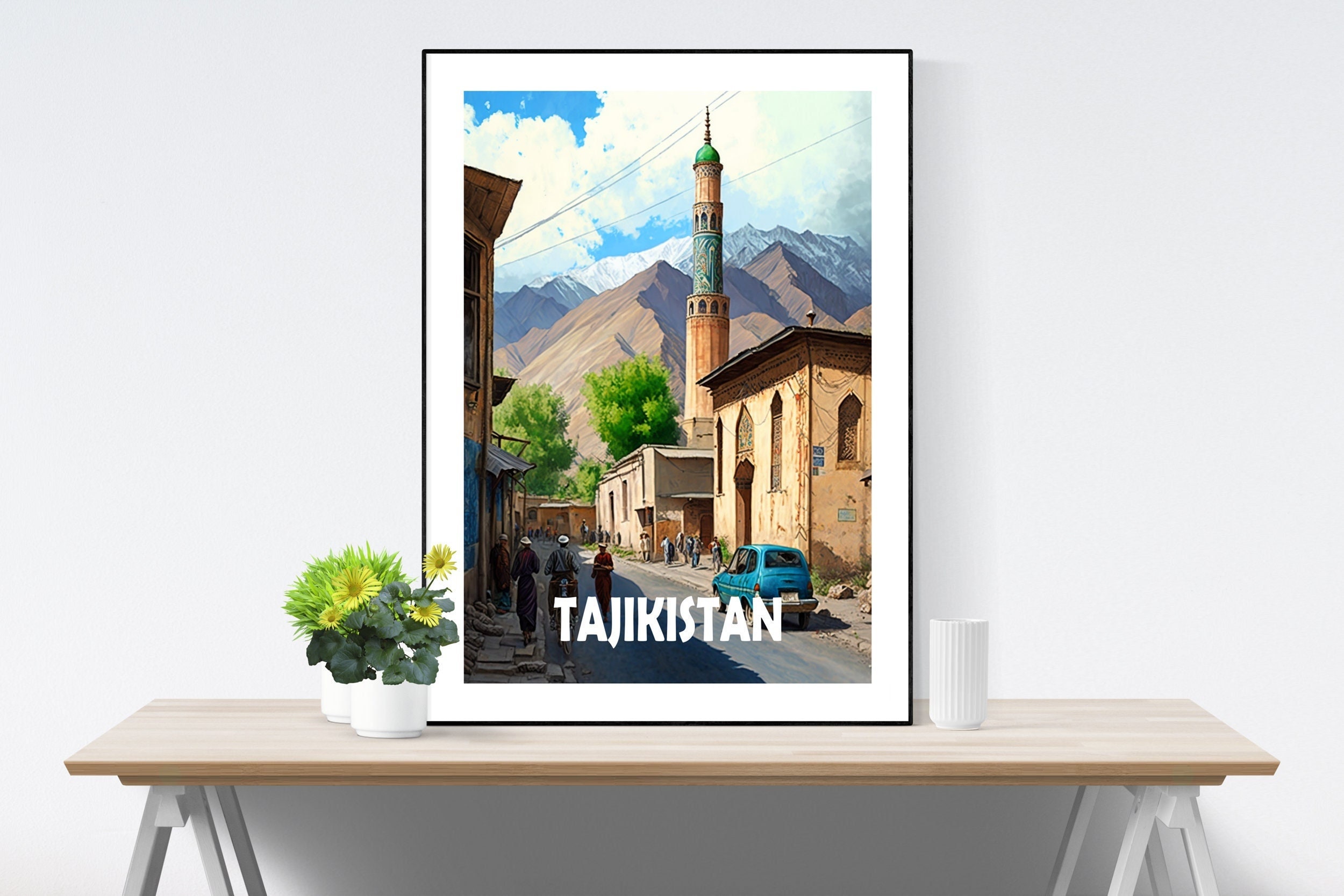 Tajikistan Postcard - Etsy