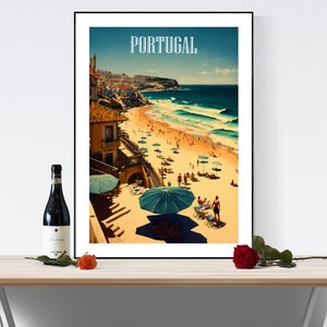 Portugal Travel Poster, Portugal Print, Portugal Wall Art, Portugal Art Print, Portugal Decor, A3/A4/A5, Gift, Birthday,