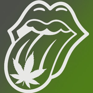 Green Mouth Vinyl Decal