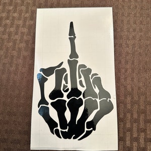 The Finger Vinyl Decal