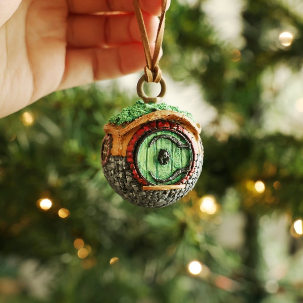 LotR Gift Hanging Decoration Ornament Hobbit Hole Lord of the Ring Christmas Gift