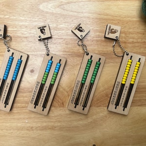 Unique Abacus Counter for Knitters, Crocheters, Weavers