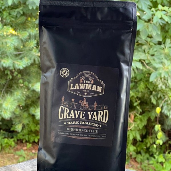 The Lawman Rub Co 100% Arabica Coffee Dark Roast