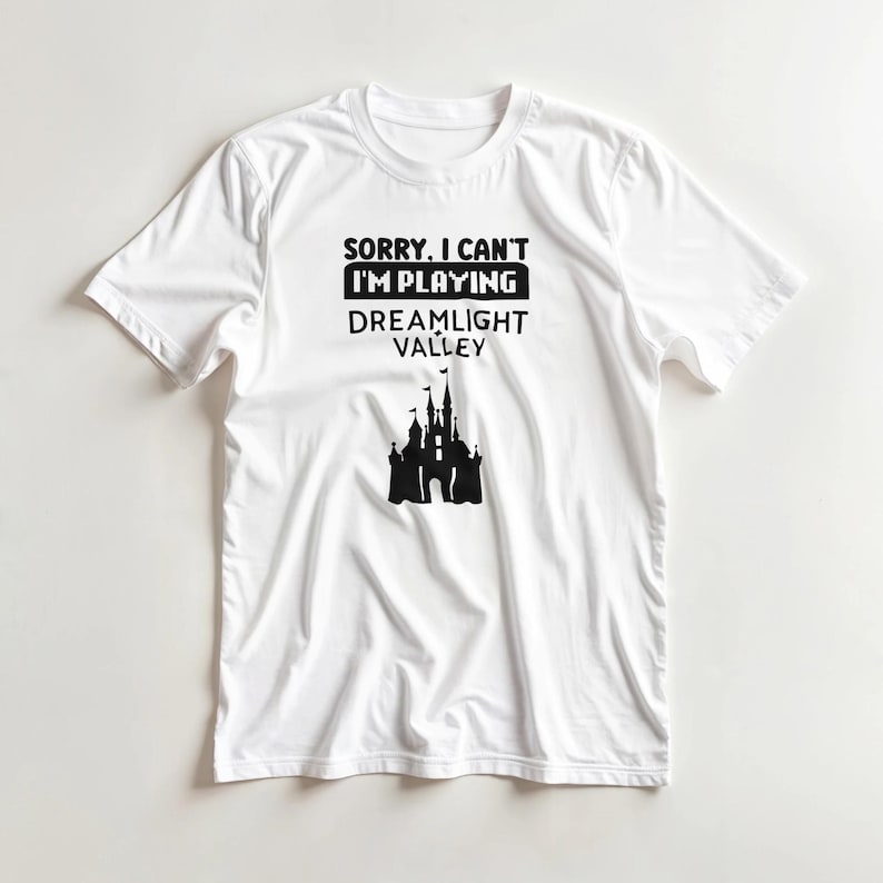 Sorry I Cant Im Playing Dreamlight Valley Shirt, Funny Gamer Tee, Cozy Gaming Merch image 3