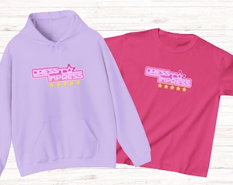 Roblox Game Dress to Impress Unisex Tee, Gamer Shirt, Video Game Apparel, Cotton T-Shirt, Gaming Tee, Roblox Gift, Gifts for Gamers
