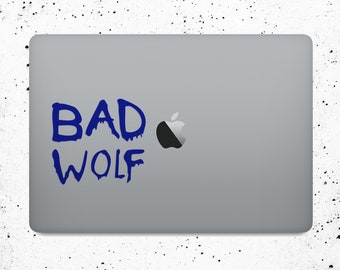 Bad Wolf Scifi Fantasy Doctor Who Sticker Decal Car Laptop Tumblr Decor