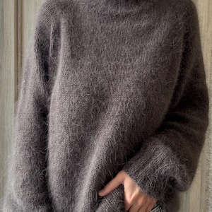 Pull Court En Angora Jaune Ocre - Marque Anny Blatt - Taille M Manches Courtes - Neuf Sans étiquette