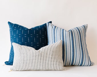 Pillow Combo - J'Adore Trio// 20x20 Pillow Cover// 20x20 Pillow Cover// 12x20 Lumbar Pillow Cover// Style Your Home