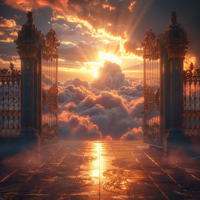 24-heaven-gate-clipart-fantasy-landscape-gate-to-paradise-digital