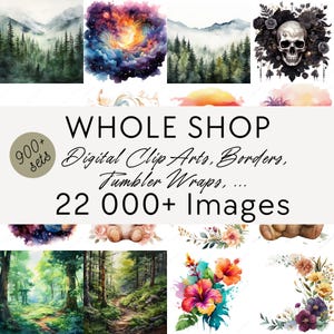 Ultimate Clipart Mega Bundle – 20 000+ PNGs, Lifetime Access, All Past & Future Designs, Commercial Use