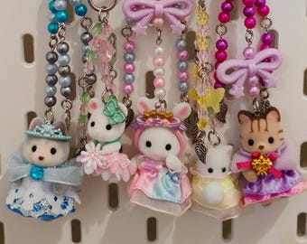 Handmade Critter Keyrings| Critter Bag Charm