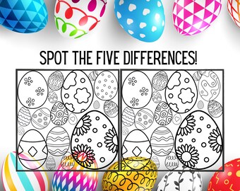 Easter I Spy Printable fun Easter Game for Kids Easter Printable Game