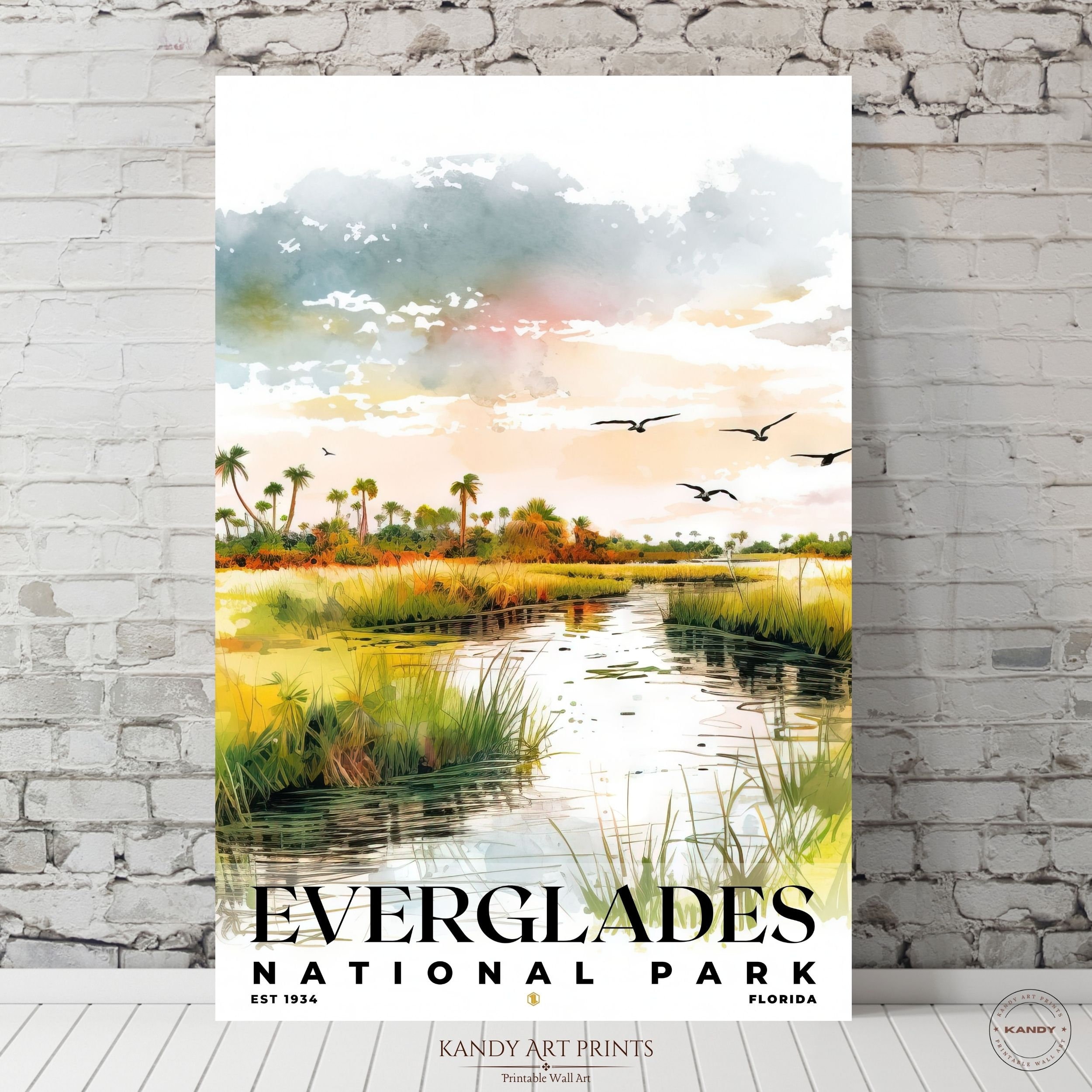 63 US National Park Prints National Park Poster Travel Wall - Etsy