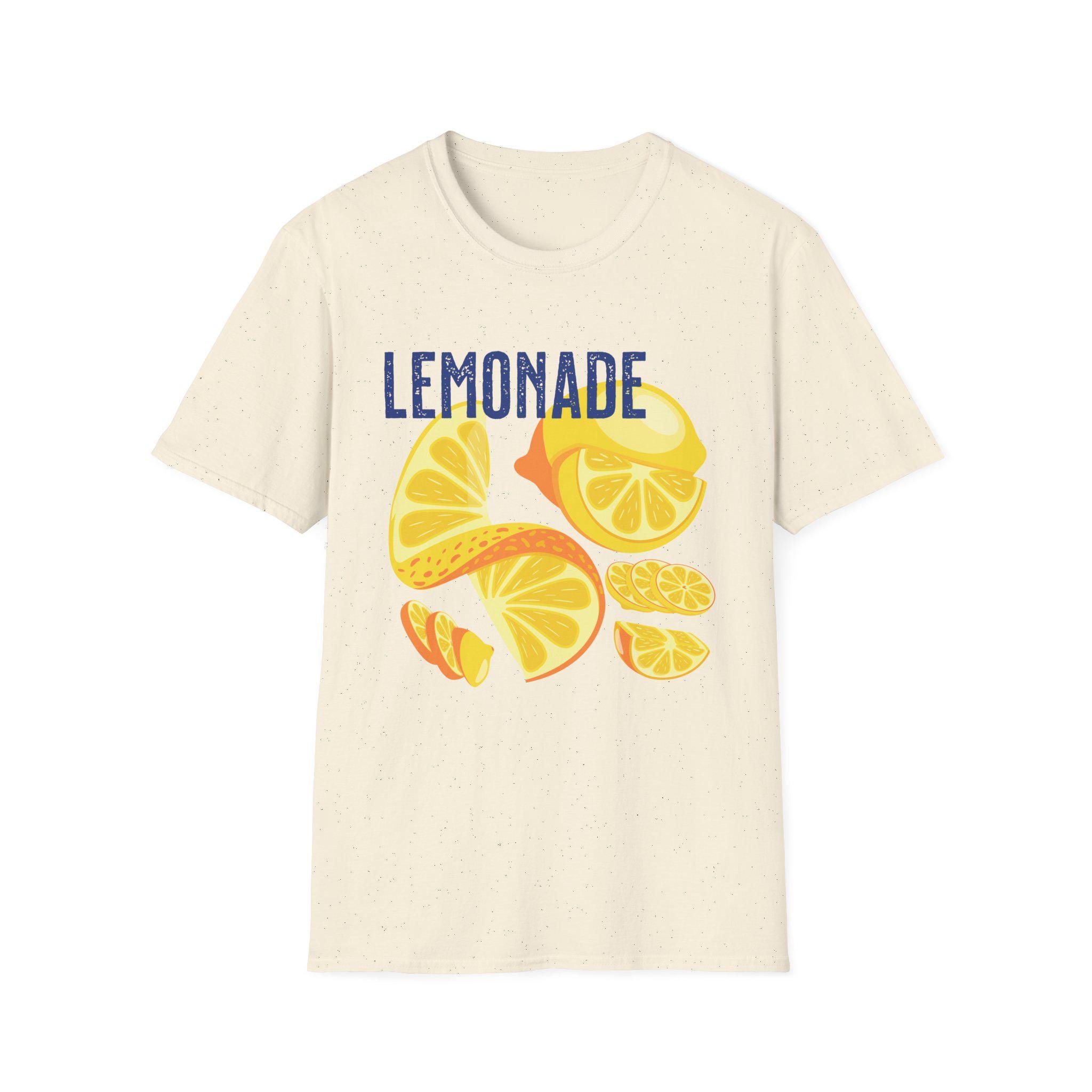 Lemonade Lemon Slices T-shirt | Citrus Fruit Graphic Tee - Etsy Israel
