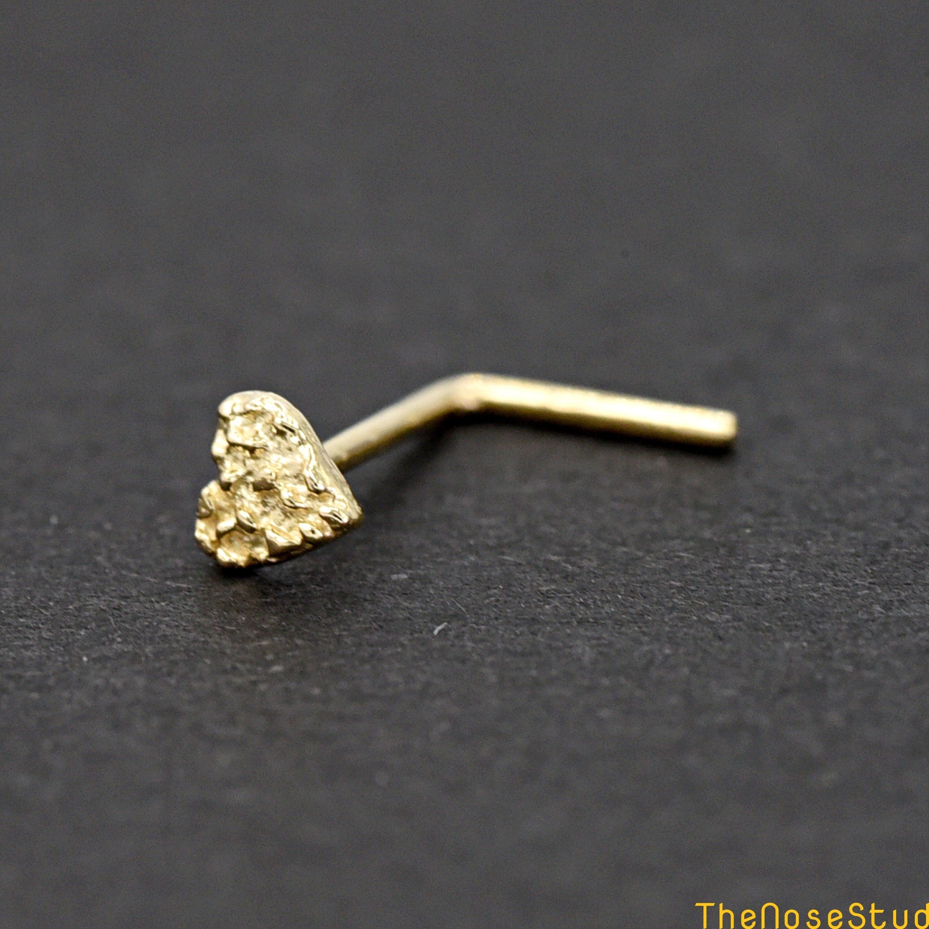 Gold nugget nose piercing deals