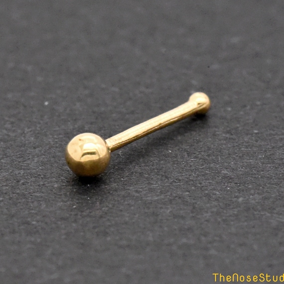 14k Yellow Gold 2mm Ball Nose Stud 14k Yellow Gold 2mm Ball Nose Stud