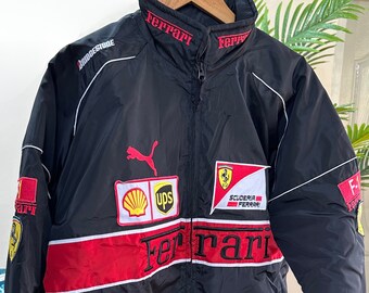 NIKE Jacket Vintage 90s Reversible SEWN Swoosh Baseball Giant Bomber Letterman Varsity Coat Sports Hip Hop Full Zip Nylon Jock Football XL Etsy Ireland