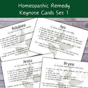 Cartes de présentation sur l'homéopathie, L'homéopathie pour les mamans