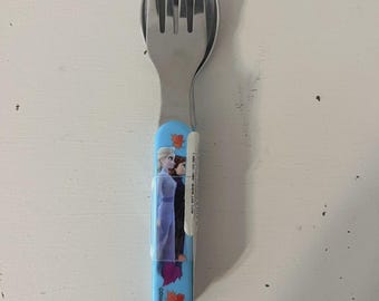 Frozen Kids Cutlery Set – Elsa & Anna Spoon and Fork Bundle – Children’s Utensils
