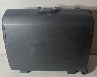 Vintage Samsonite Trio GLS 26 Cartwheels Hardshell Rolling Suitcase Green