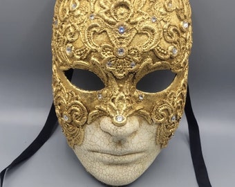 Eyes Wide Shut mask. The mask from the film with Tom Cruise. Luxury Venetian mask for Mardi Gras, Venetian carnival and masquerade ball.