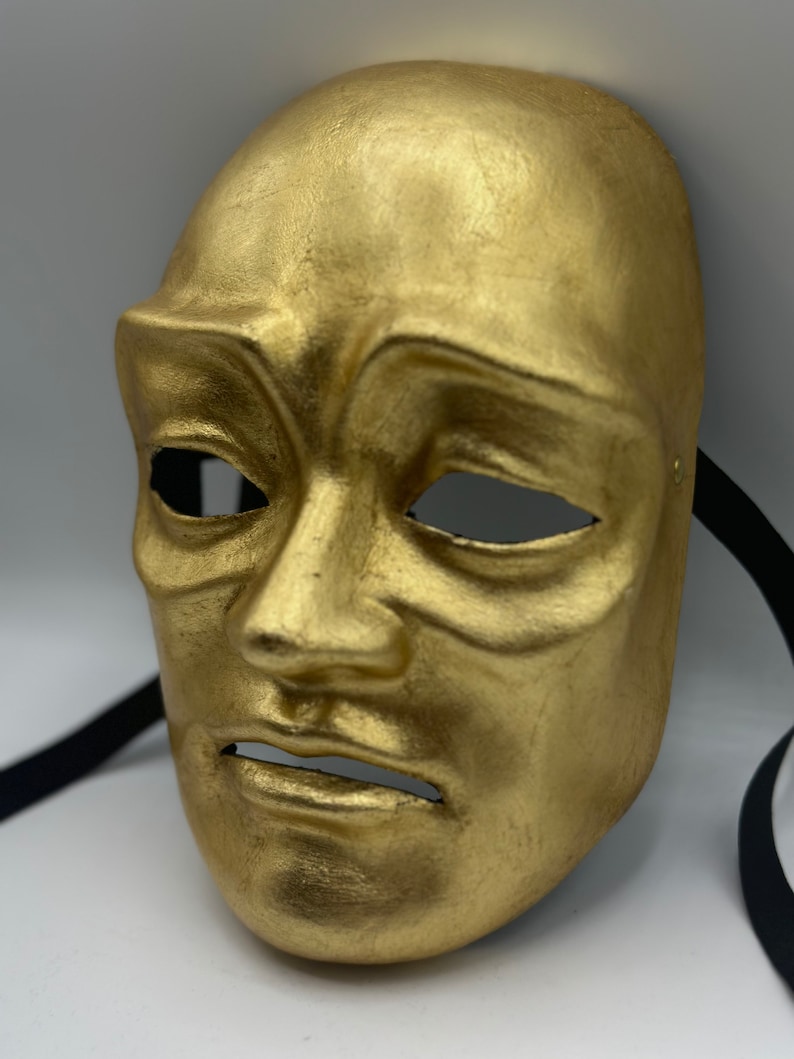 Eyes Wide Shut Mask the Priest Mask in Gold Etsy