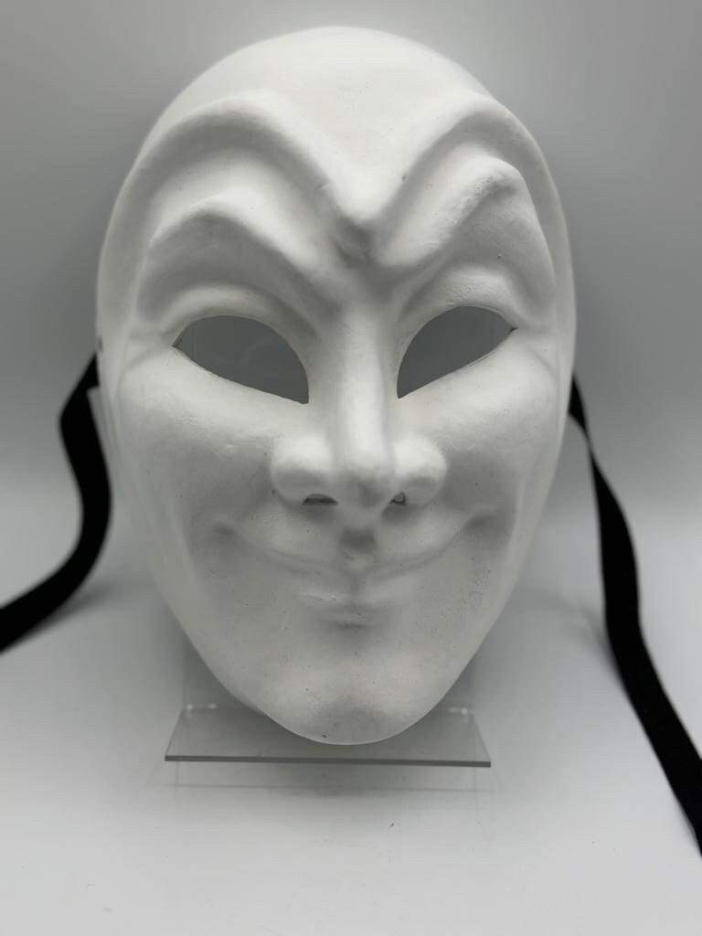 Shades of Life-masquerade,original Venetian Papier Mache Masks to Wear,  Handmade in Venice Or19 